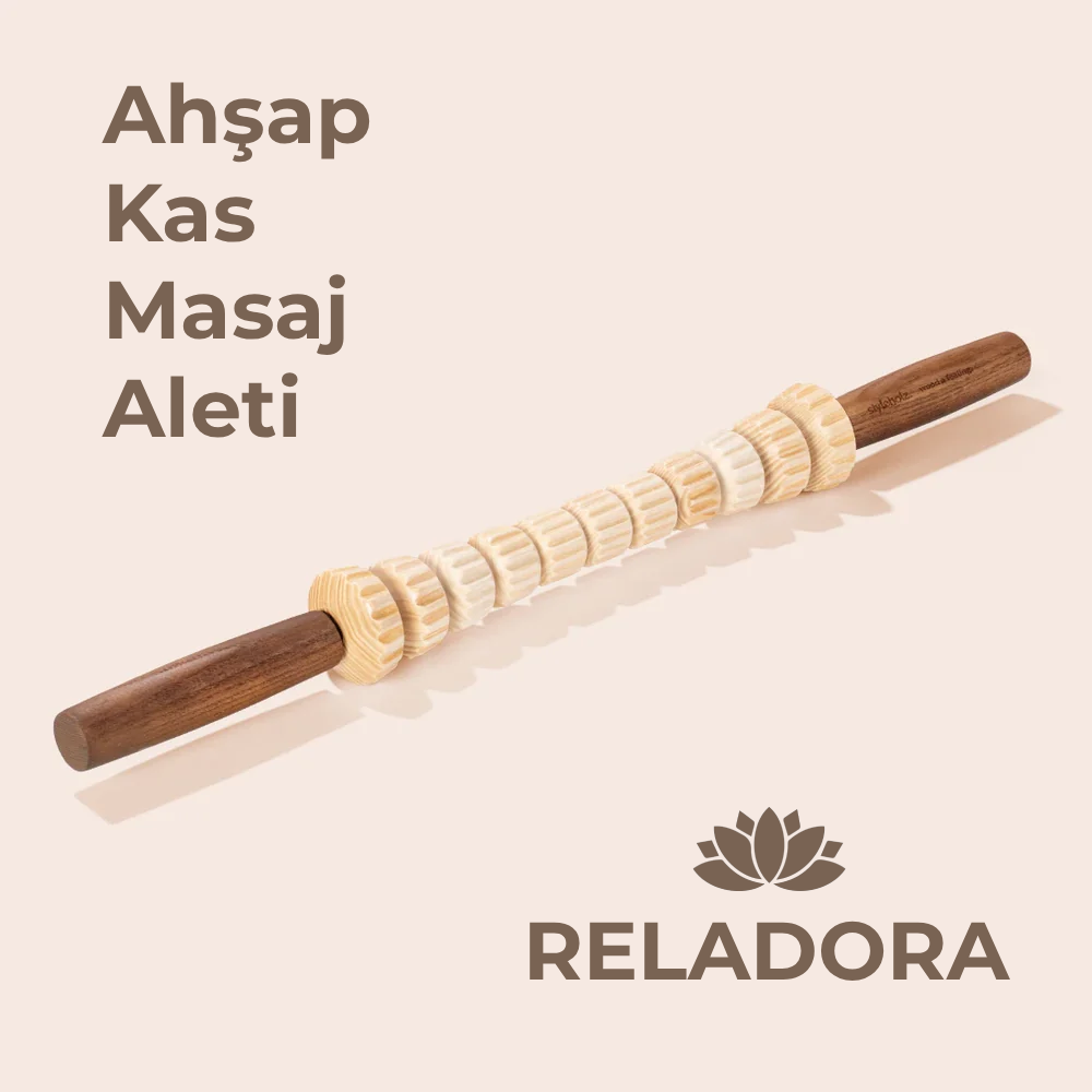 RelaDora™ | Ahşap Masaj Roller