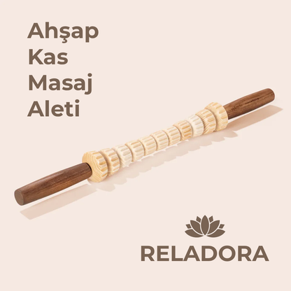 RelaDora™ | Ahşap Masaj Roller