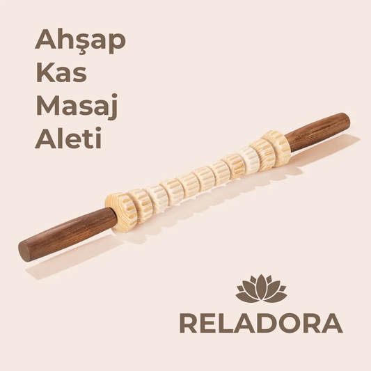 RelaDora™ | Ahşap Masaj Roller